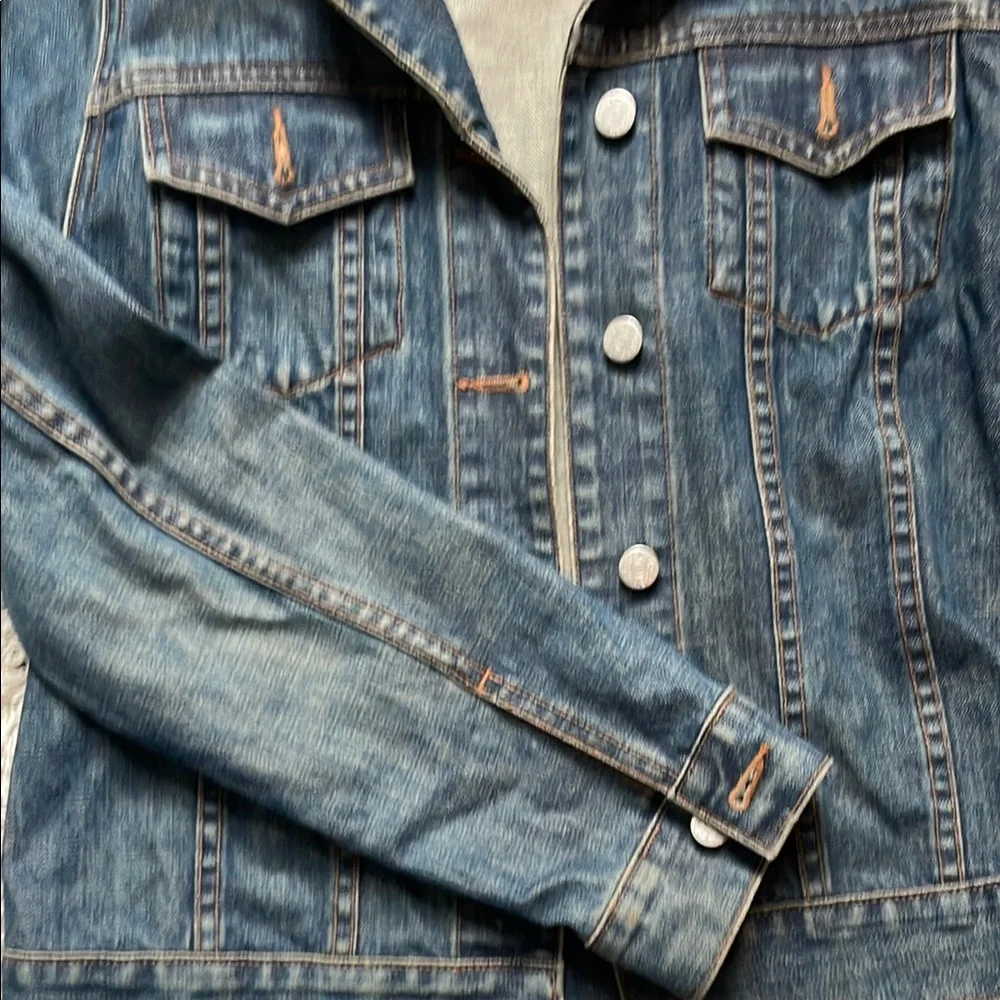 J. Crew Dark Blue Denim Jean Jacket